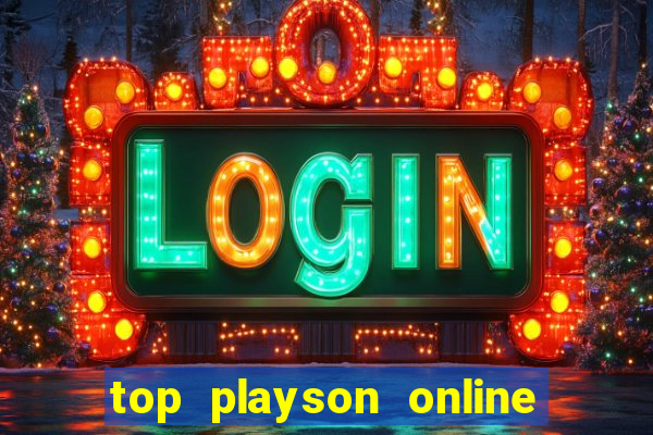 top playson online slot sites