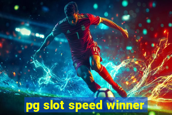 pg slot speed winner