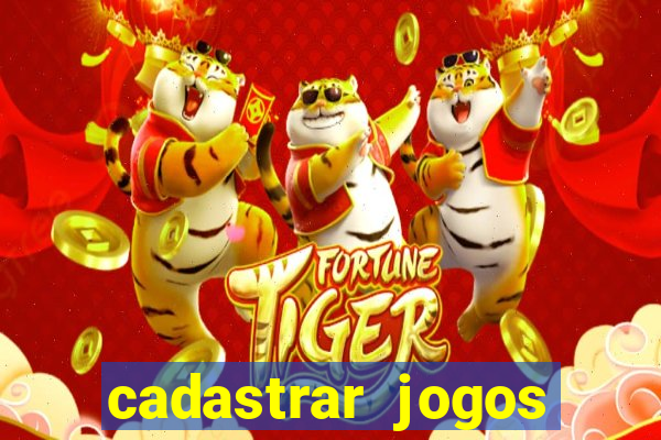 cadastrar jogos online caixa