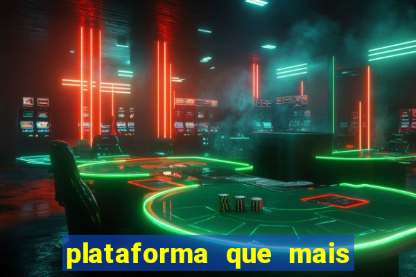 plataforma que mais paga jogo do tigre