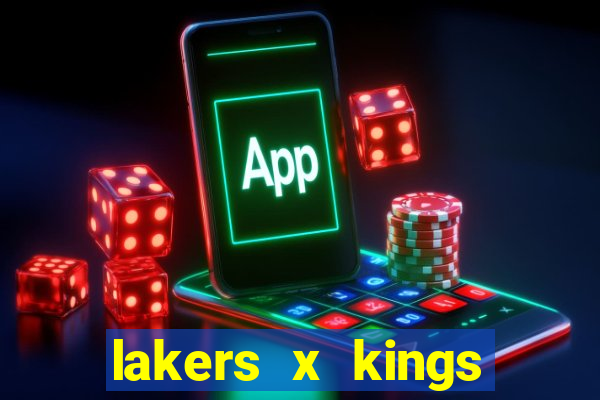 lakers x kings onde assistir