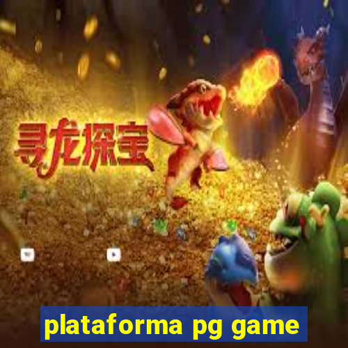 plataforma pg game