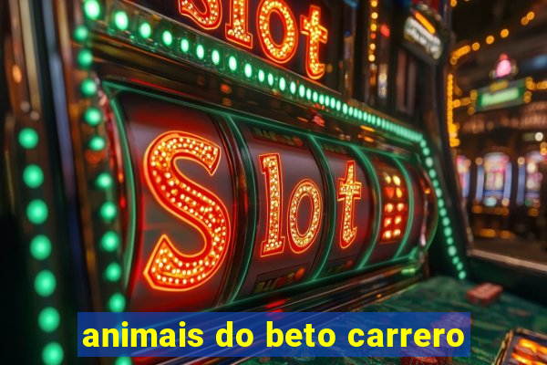 animais do beto carrero