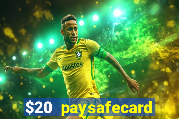 $20 paysafecard deposit bonus casino nz