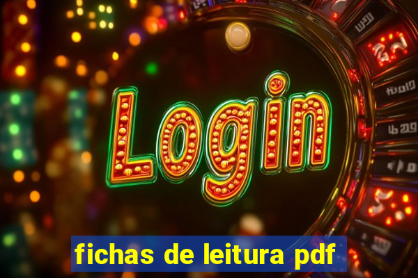 fichas de leitura pdf