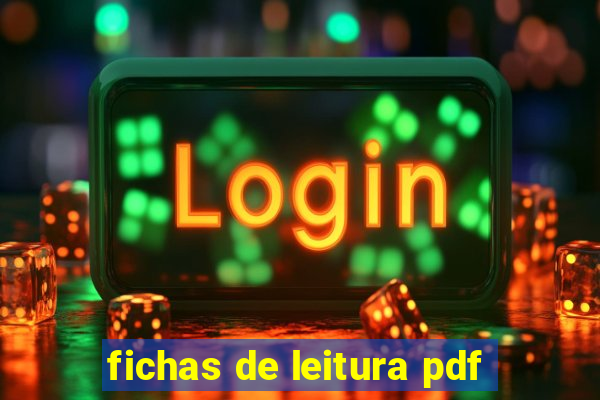 fichas de leitura pdf