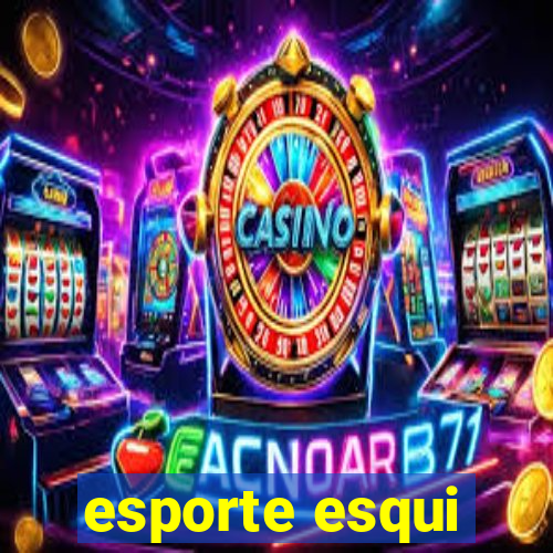 esporte esqui