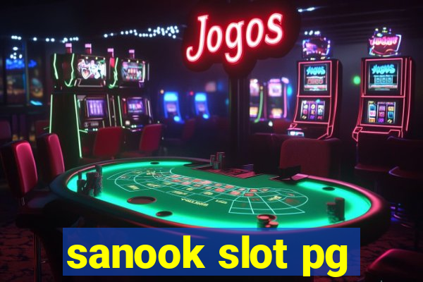 sanook slot pg