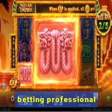 betting professional