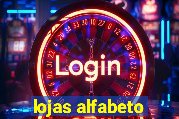 lojas alfabeto