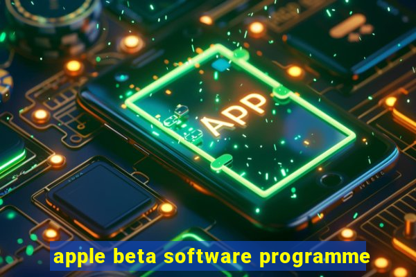 apple beta software programme