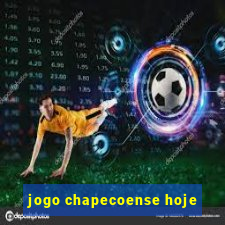 jogo chapecoense hoje