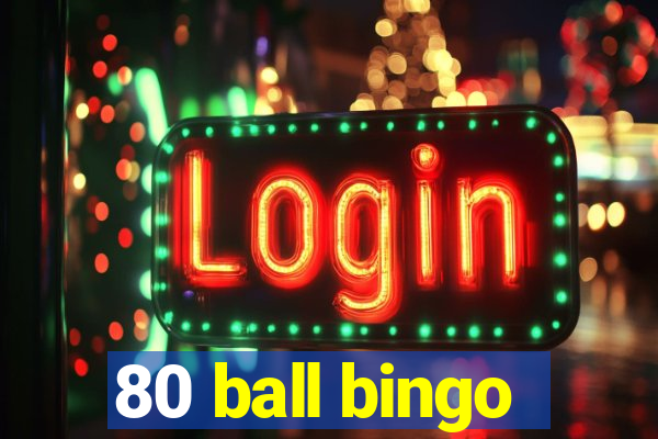 80 ball bingo