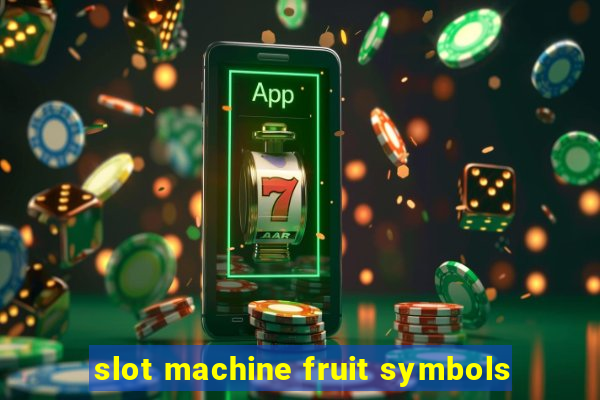 slot machine fruit symbols