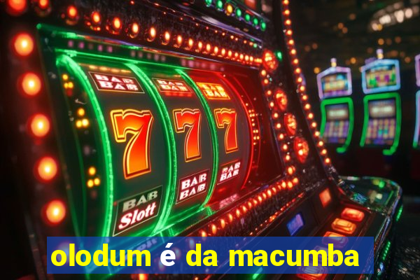 olodum é da macumba