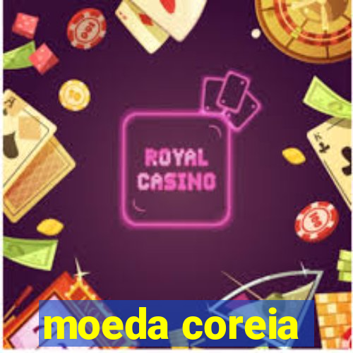 moeda coreia