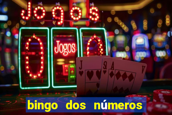 bingo dos números de 0 a 10