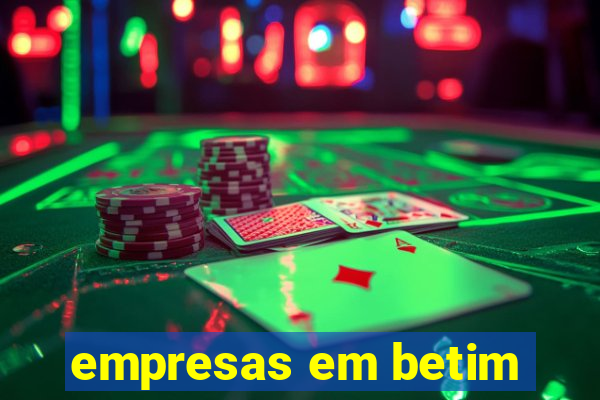 empresas em betim