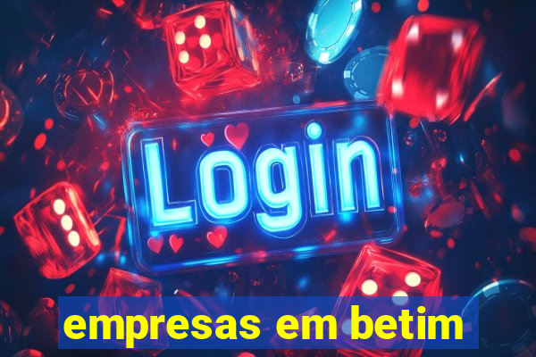 empresas em betim