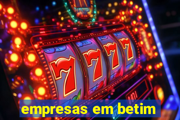 empresas em betim