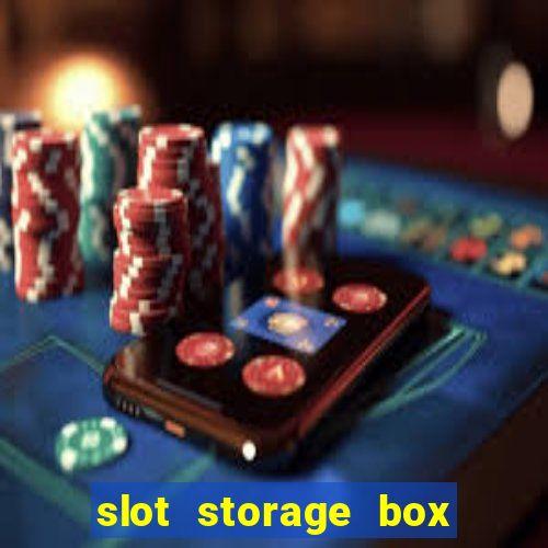 slot storage box for car