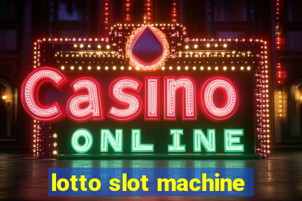 lotto slot machine