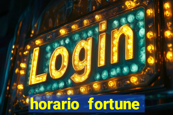 horario fortune tiger madrugada