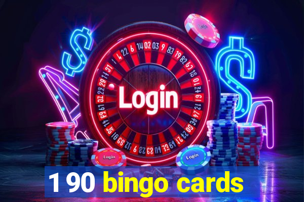 1 90 bingo cards