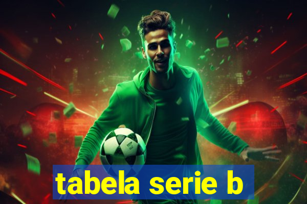 tabela serie b