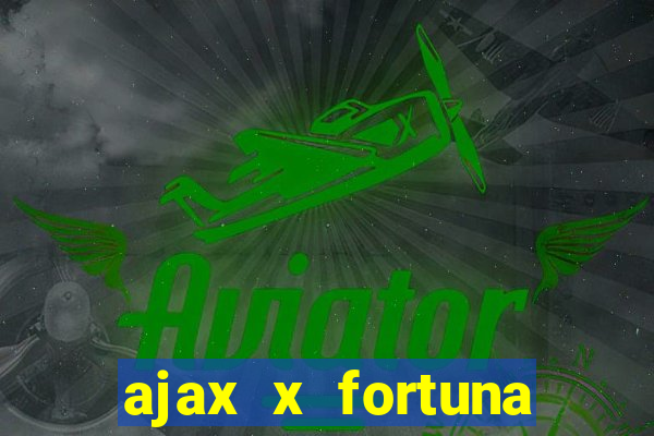 ajax x fortuna sittard onde assistir