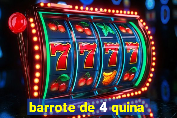 barrote de 4 quina