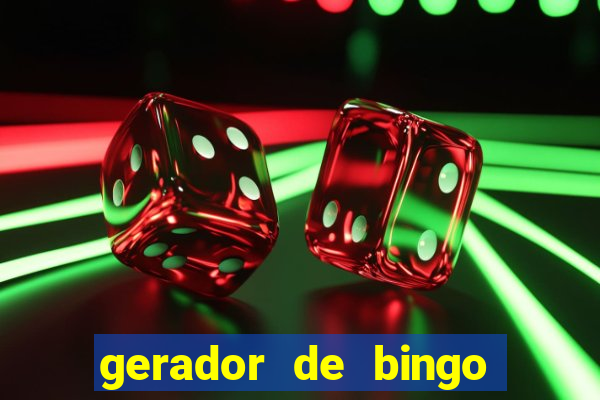 gerador de bingo cha de bebe