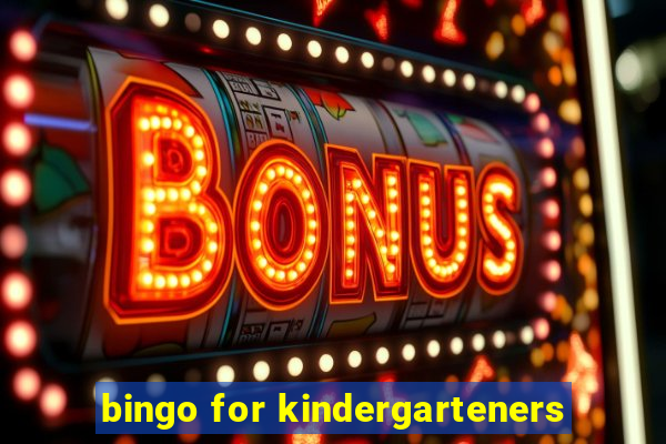 bingo for kindergarteners