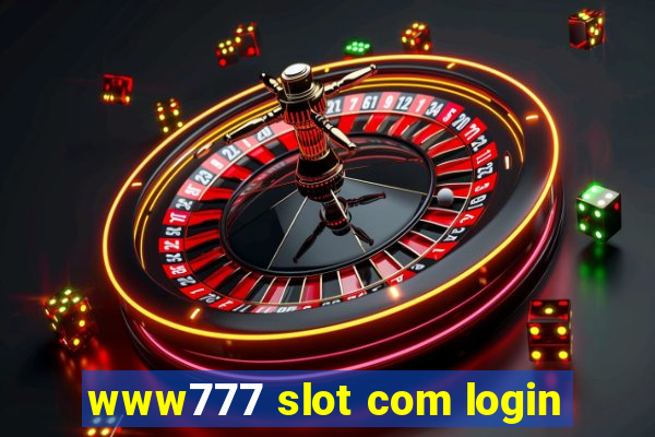 www777 slot com login