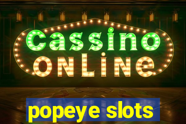 popeye slots