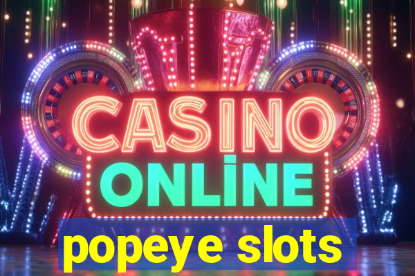 popeye slots