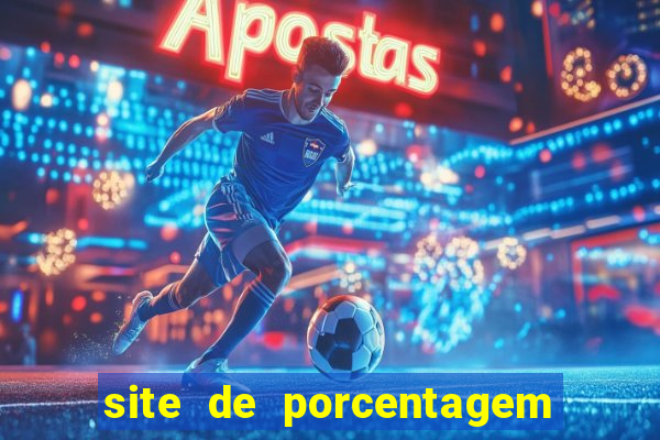 site de porcentagem de slot