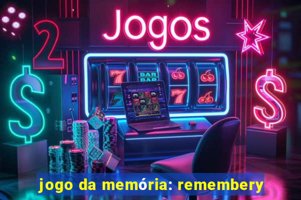 jogo da memória: remembery