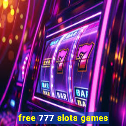 free 777 slots games