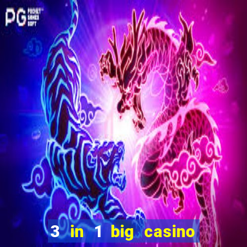 3 in 1 big casino game set