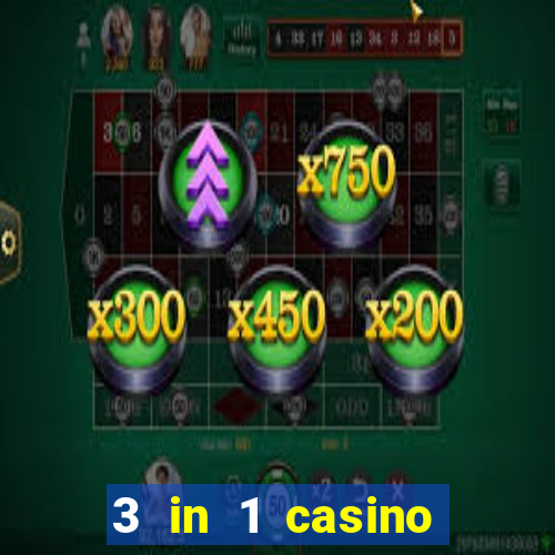 3 in 1 casino game set