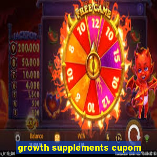 growth supplements cupom