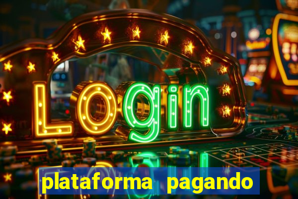 plataforma pagando para jogar