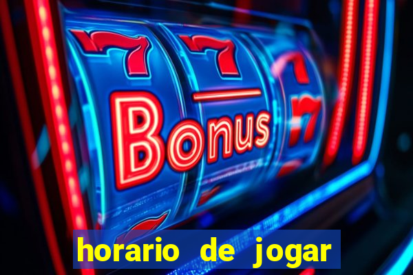 horario de jogar fortune rabbit