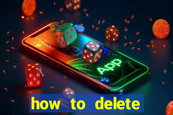 how to delete account in bingo plus