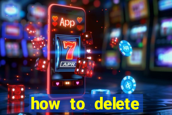 how to delete account in bingo plus