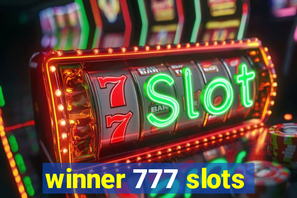 winner 777 slots