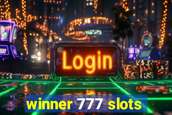 winner 777 slots