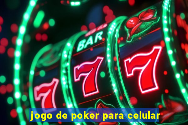 jogo de poker para celular