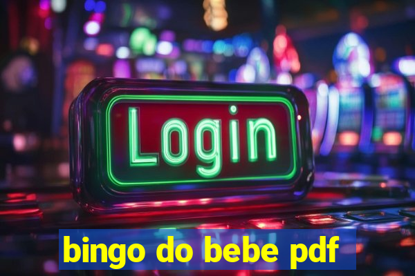 bingo do bebe pdf